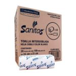 Toalla Sanitas Interdoblada...