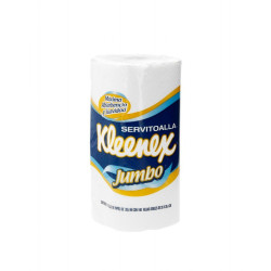 Servitoalla Kleenex Jumbo...