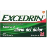 Excedrin 250 g 1/24 Clave:...