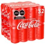 Refesco Coca Cola 32 latas...