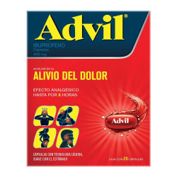 Advil Max 400 g Cápsulas...